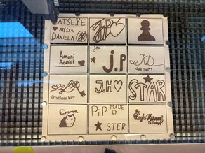 Workshop - Leren labels maken met de lasersnijder